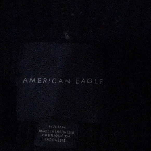 Black hooded sweater by American Eagle - Picture 2 of 3